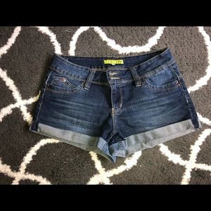 Dark denim YMI shorts